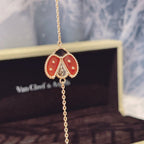 [Demi jewelry]LUCKY SPRING 1 MOTIF PINK GOLD BRACELET