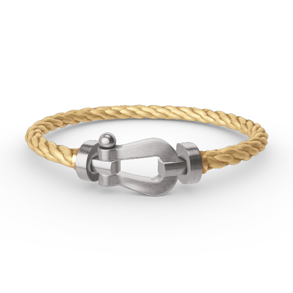 [Demi jewelry]FORCE LARGE HORSESHOE NO DIAMOND BRACELET SILVER