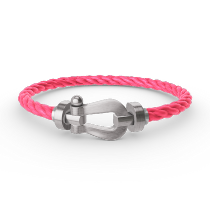 [Mystic]FORCE LARGE HORSESHOE NO DIAMOND BRACELET SILVER