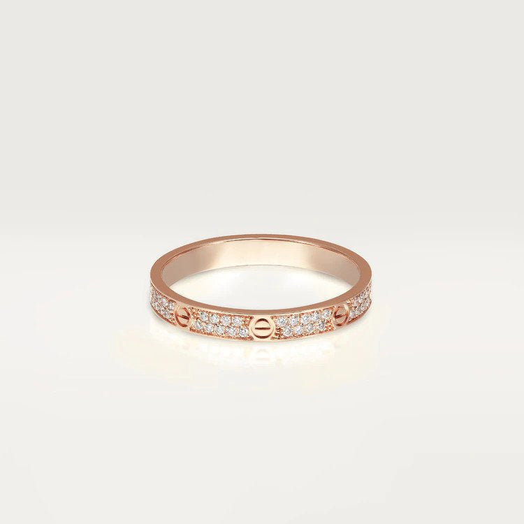 [Demi jewelry]LOVE RING 2.65MM DIAMOND