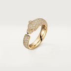 [Demi jewelry]PANTHERE PINK GOLD DIAMOND RING