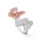 [Demi jewelry]TWIN BUTTERFLY DIAMOND RING